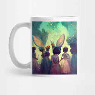 A faerie party at dusk Mug